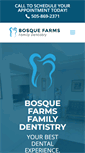 Mobile Screenshot of dentistinbosquefarms.com